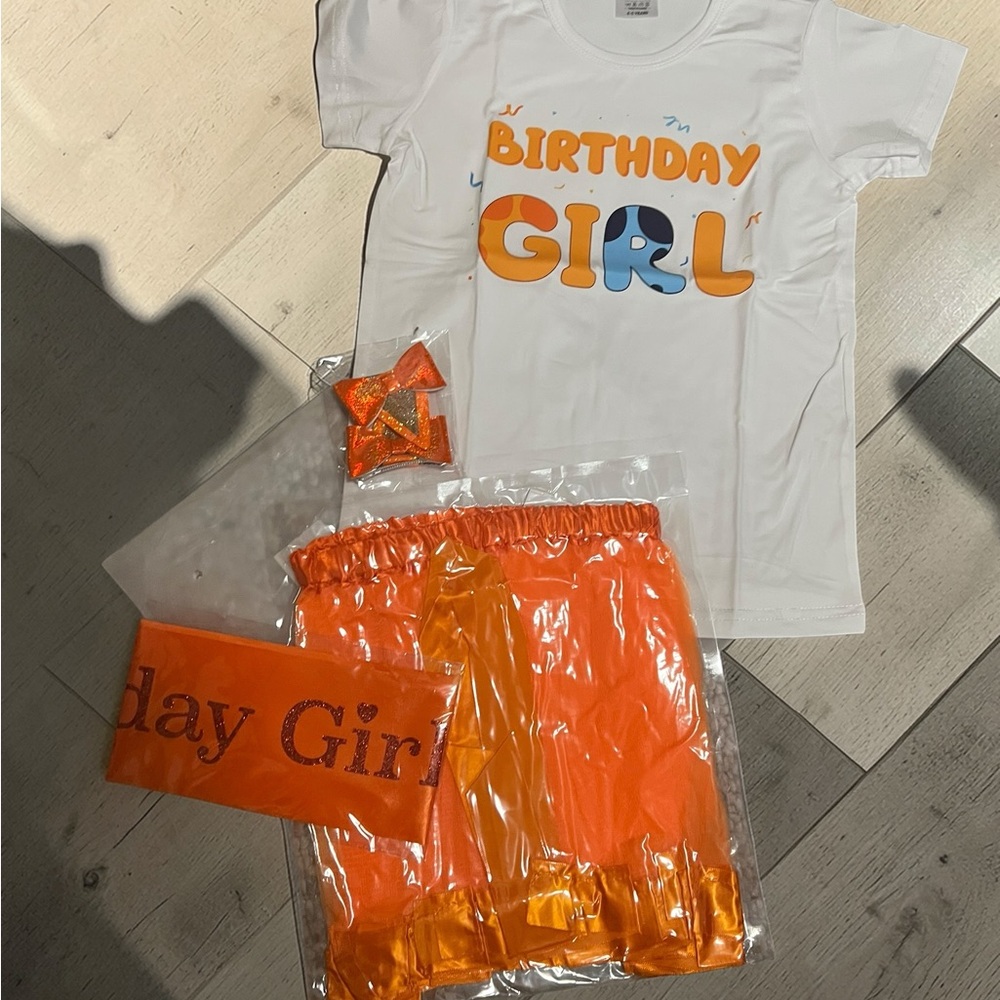 NWT- Birthday Girl Set